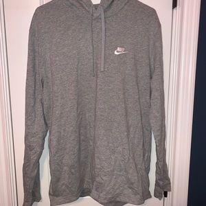 Nike hooded long sleeve tee